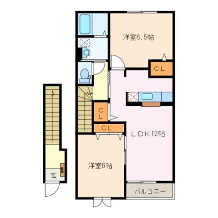 東松阪駅 徒歩33分 2階の物件間取画像